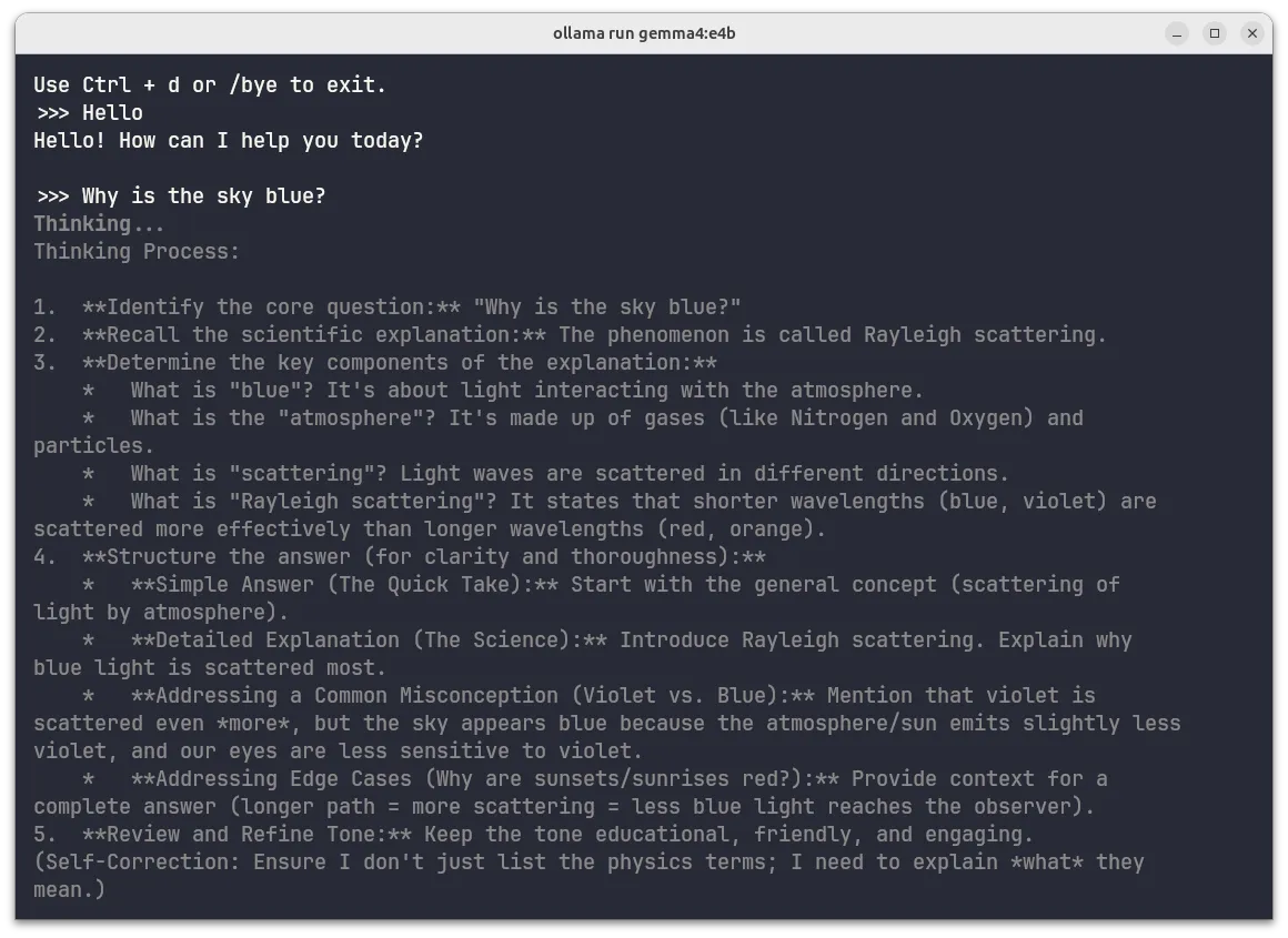 Chain-of-thought reasoning