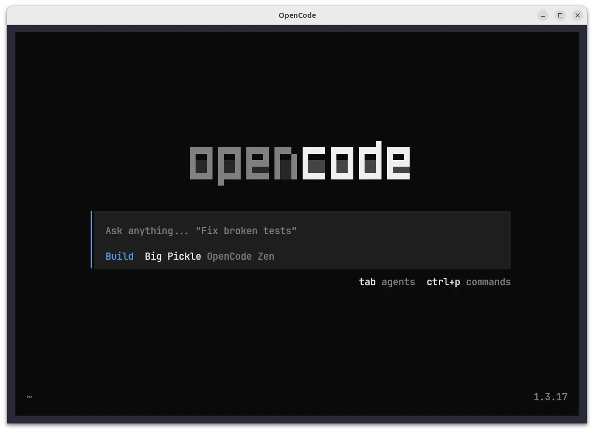 OpenCode launch